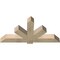 Ekena Millwork Kennewick Rough Sawn Timber Gable Bracket, Douglas Fir, 60"W x 30"H x 6"D x 6"F, 12/12 Pitch GBW060X30X0606KEN00RDF - alternate 4